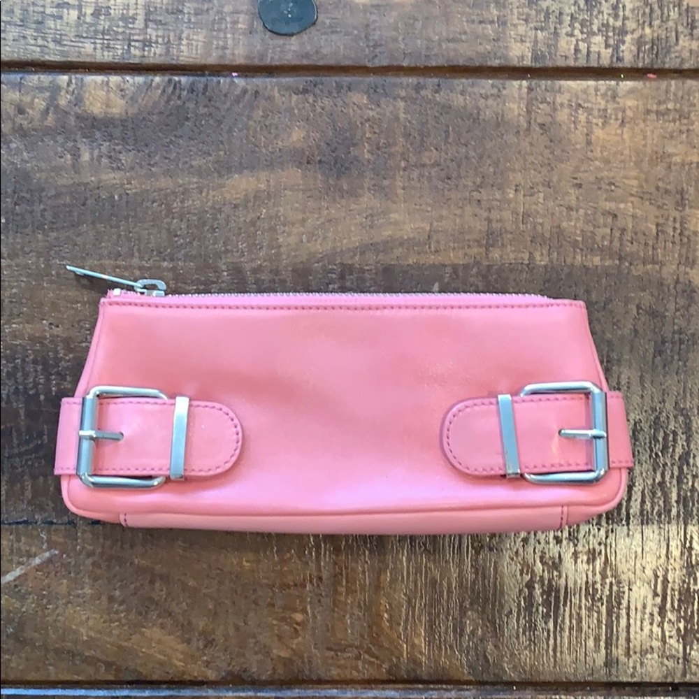Banana republic pink clutch